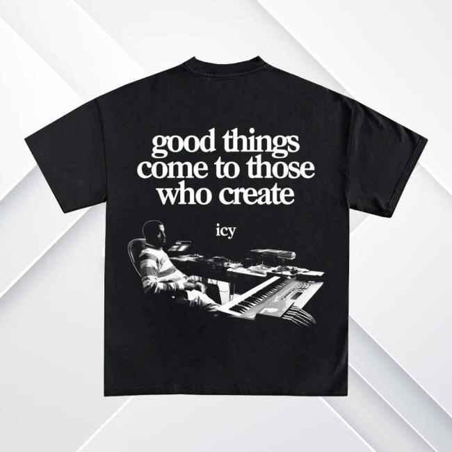 "Create" Icy Exclusive Graphic Tee